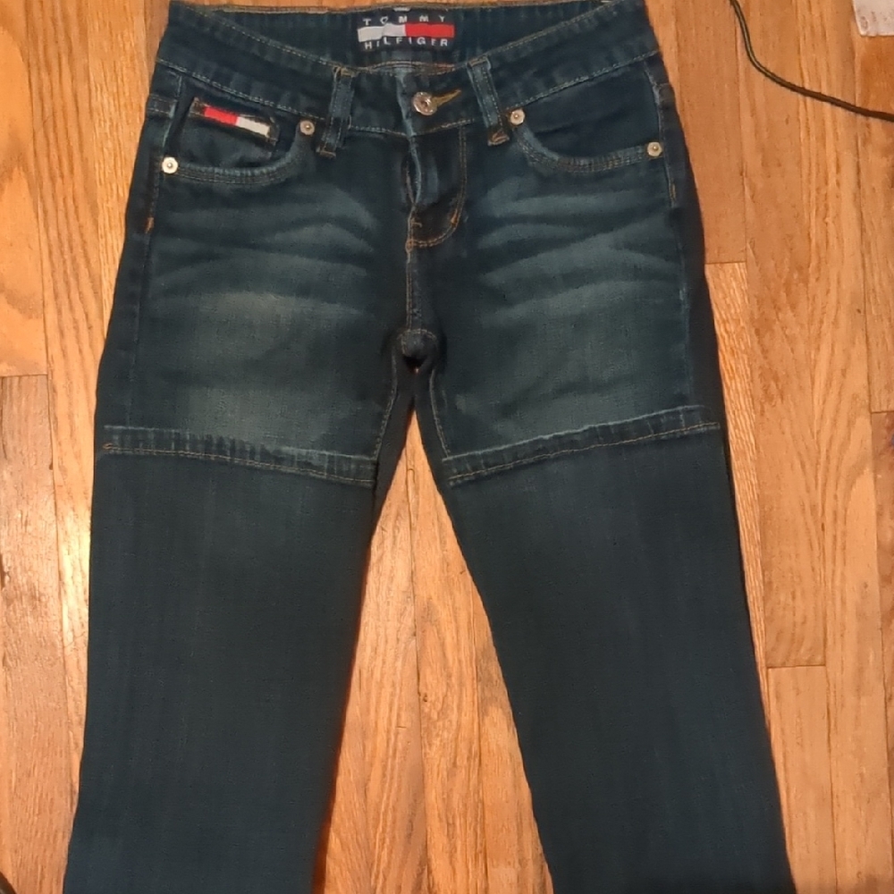 Tommy Hilfiger Dark Blue Straight Leg Jeans